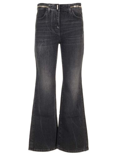 Givenchy Boot Cut Cropped Jeans - Givenchy - Modalova