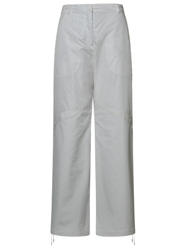 Moncler White Nylon Pants - Moncler - Modalova