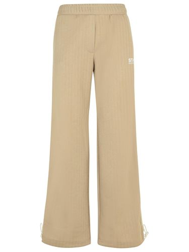 Striped Logo Printed Straight-leg Track Pants - Golden Goose - Modalova