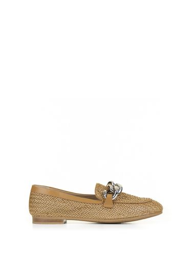 Hanoi Loafer In Woven Vegan Leather - Casadei - Modalova