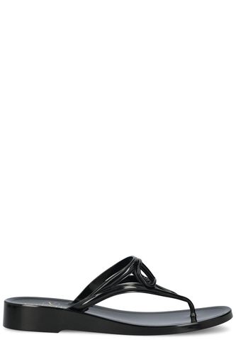 Vlogo Signature Thong Strap Flip Flops - Valentino Garavani - Modalova