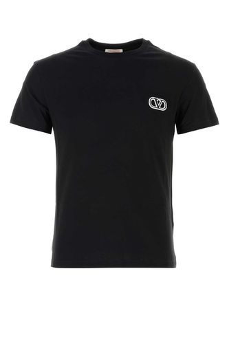 Black Cotton T-shirt - Valentino Garavani - Modalova