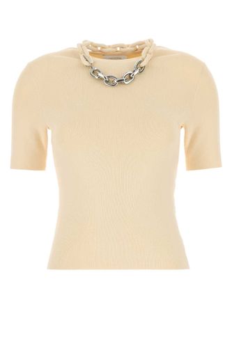 Stretch Silk Blend Sweater - Paco Rabanne - Modalova