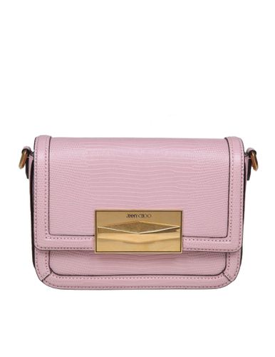 Pink Snake Print Leather Crossbody - Jimmy Choo - Modalova