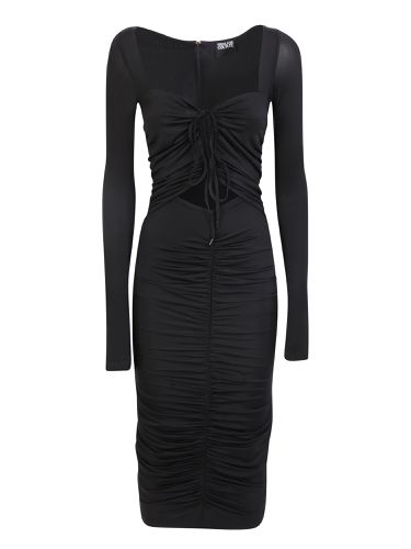 Cut-out Midi Dress - Versace Jeans Couture - Modalova