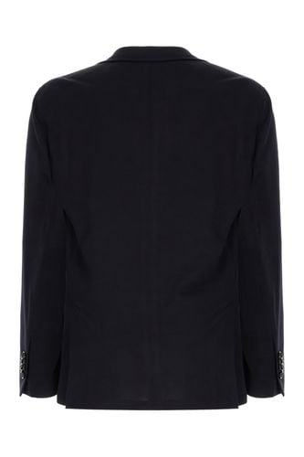 Midnight Polyester Blend Blazer - Lardini - Modalova