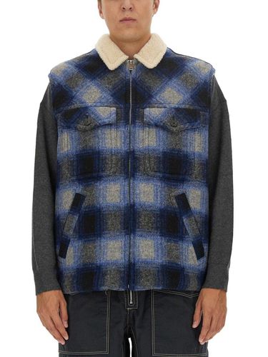 Plaid Checked Zip-up Gilet - Isabel Marant - Modalova