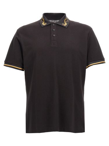 Chromo Collar Polo Shirt - Versace Jeans Couture - Modalova