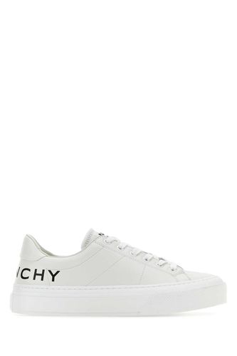 White Leather City Sport Sneakers - Givenchy - Modalova