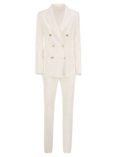 Tagliatore Linen Suit - Tagliatore - Modalova