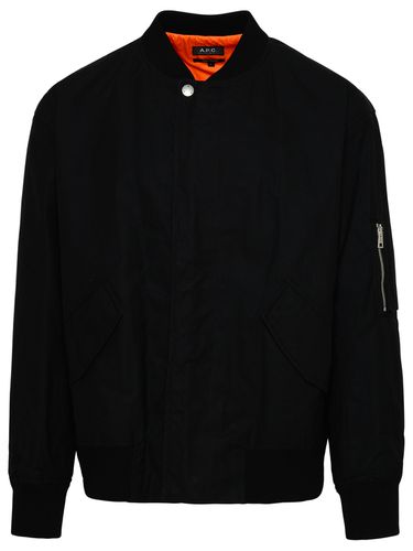 A. P.C. Hamilton Bomber Jacket In Cotton - A.P.C. - Modalova