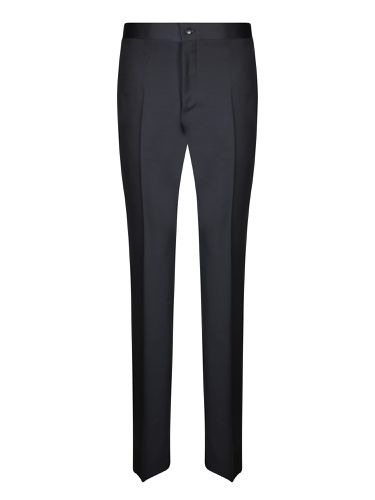 Mohair Satin-stripe Trousers - Canali - Modalova