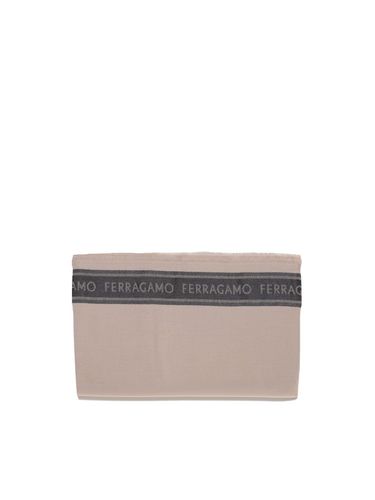 Ferragamo Scarf With Lettering Logo - Ferragamo - Modalova