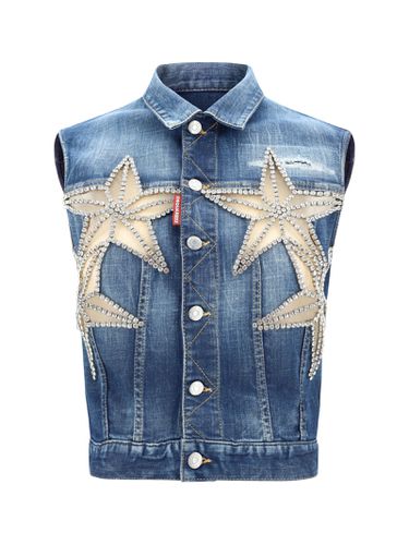 Dsquared2 denim Vest - Dsquared2 - Modalova