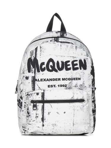 Metropolitan Mcqueen Graffiti Backpack - Alexander McQueen - Modalova