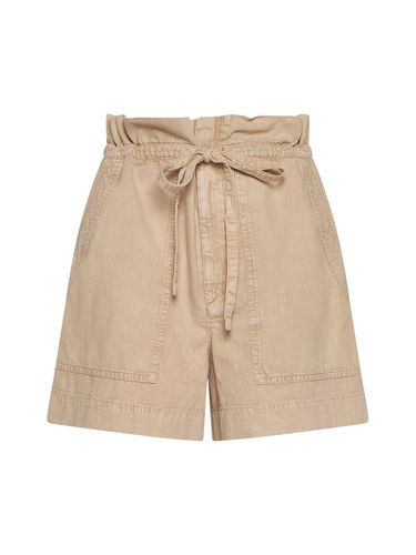 Drawstring Denim Shorts - Marant Étoile - Modalova