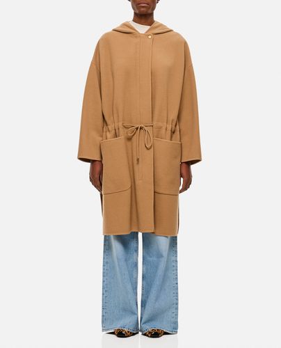 Miele Hooded Coat With Coulisse - Max Mara - Modalova