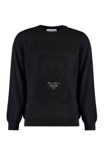 Moschino Wool Crew-neck Sweater - Moschino - Modalova