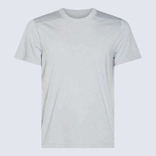 Rick Owens Pale Blue Cotton T-shirt - Rick Owens - Modalova