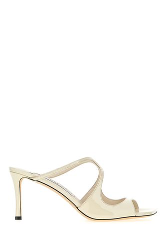 Chalk Leather Anise Mules - Jimmy Choo - Modalova