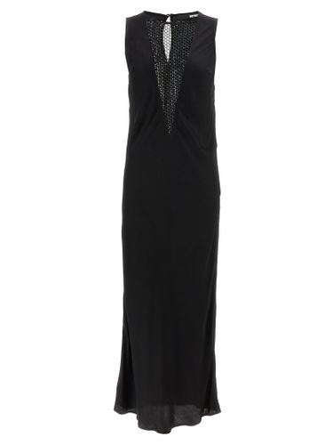 Satin Long Dress - Rotate by Birger Christensen - Modalova