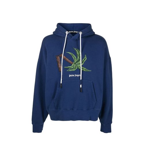 Palm Angles Hoodie Sweatshirt - Palm Angels - Modalova