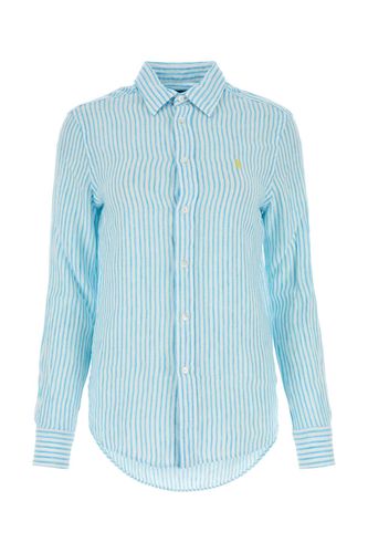 Embroidered Linen Shirt - Polo Ralph Lauren - Modalova