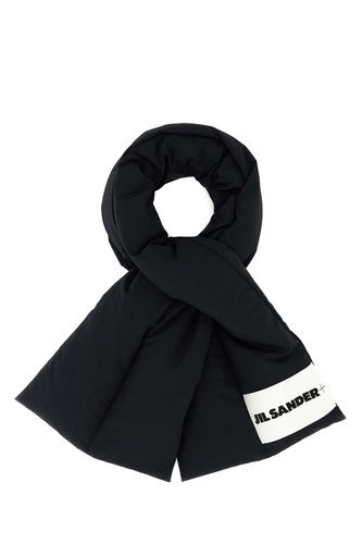 Jil Sander Black Polyester Scarf - Jil Sander - Modalova