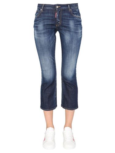 Dsquared2 Distressed Cropped Jeans - Dsquared2 - Modalova