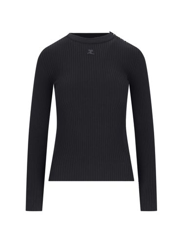 Courrèges Ribbed Sweater - Courrèges - Modalova