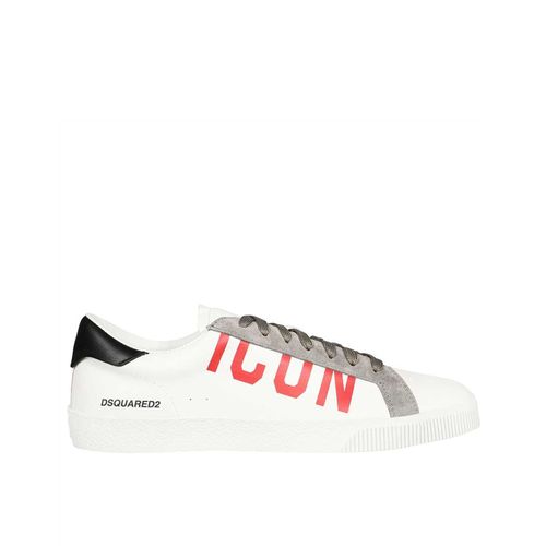 Icon Cassetta Leather Sneakers - Dsquared2 - Modalova