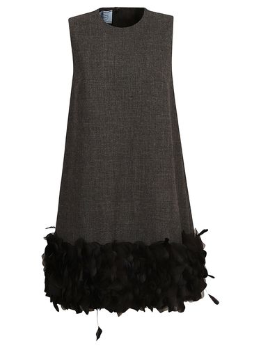 Prada Crewneck Sleeveless Dress - Prada - Modalova