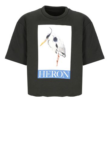 Padded T-shirt With Print - HERON PRESTON - Modalova