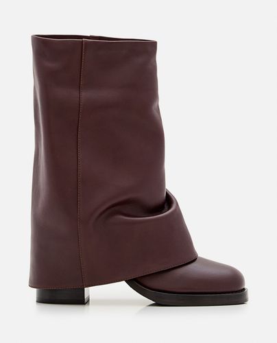 Alexandra Midcalf Leather Boot - Paris Texas - Modalova