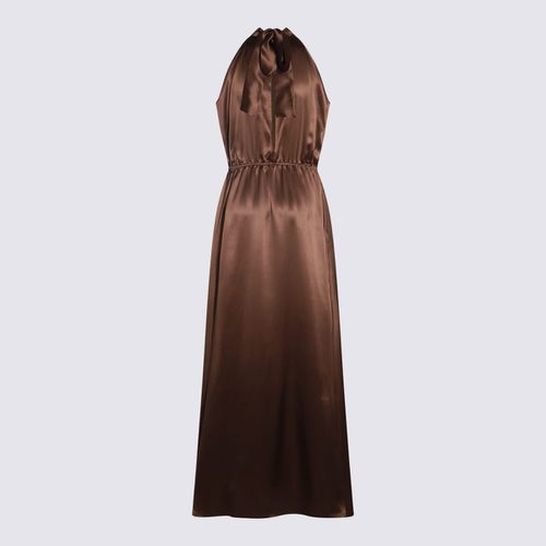 Satin Taormina Long Dress - Crida Milano - Modalova