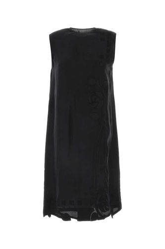 Prada Black Silk Dress - Prada - Modalova