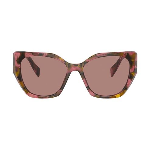 Pr19zs Symbole 18n10d Havana / Marrone Sunglasses - Prada Eyewear - Modalova