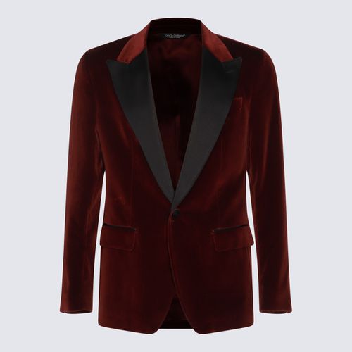 Cotton Blazer - Dolce & Gabbana - Modalova