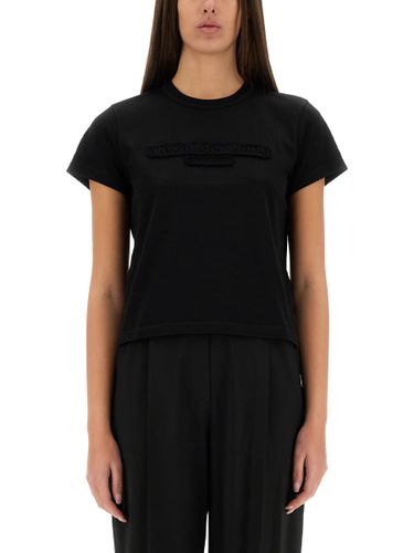 Embossed Logo T-shirt - Alexander Wang - Modalova