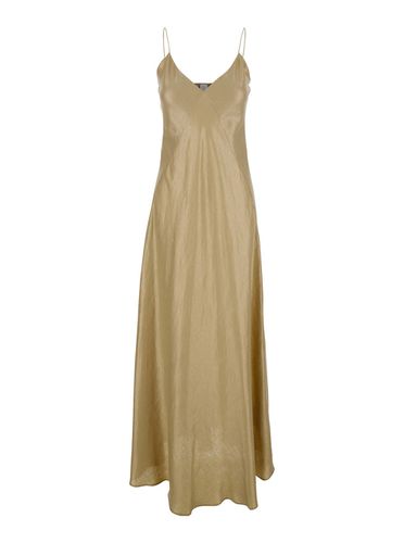 Long Dress With Thin Straps In Viscose Woman - Eleventy - Modalova