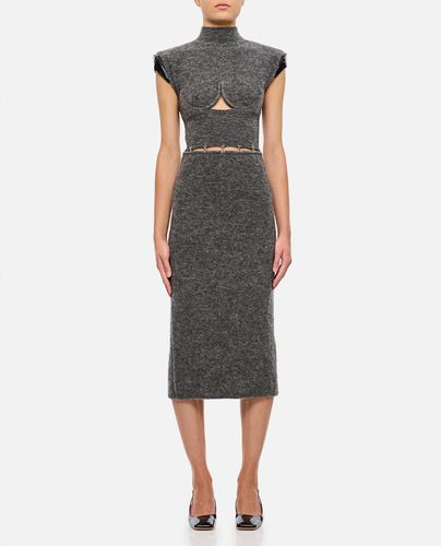 Albino Cut-out Mohair Dress - SportMax - Modalova