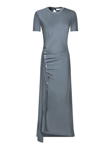 Slate Draped Dress - Paco Rabanne - Modalova