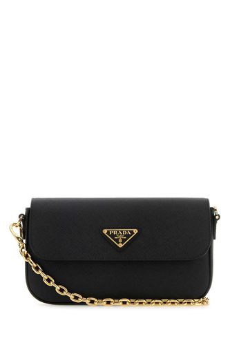 Prada Black Leather Crossbody Bag - Prada - Modalova