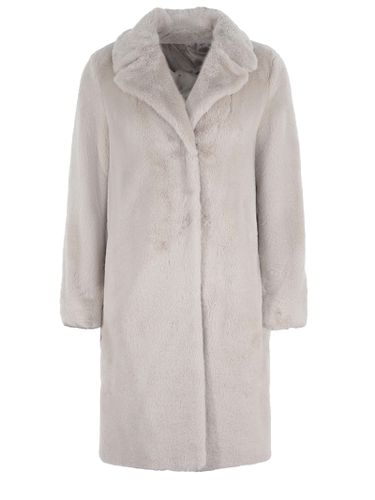 Herno Faux Fur Coat - Herno - Modalova