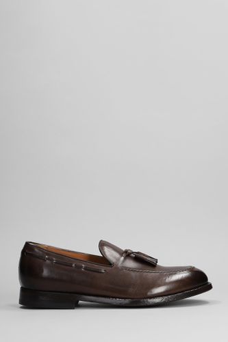 Loafers In Leather Color Leather - Green George - Modalova