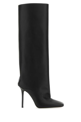 Black Leather Sienna Boots - The Attico - Modalova