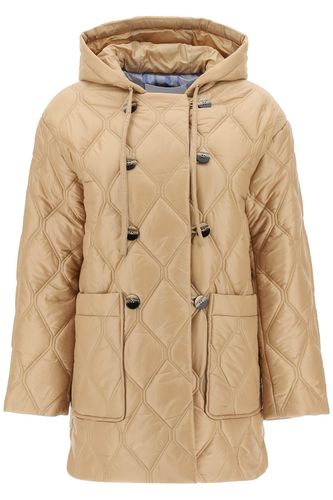 Ganni Hooded Quilted Jacket - Ganni - Modalova