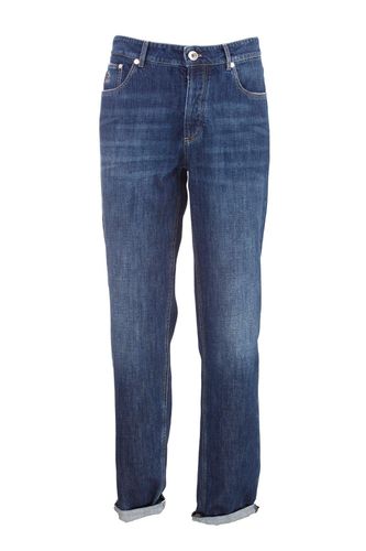 Straight-leg Slim-cut Jeans - Brunello Cucinelli - Modalova