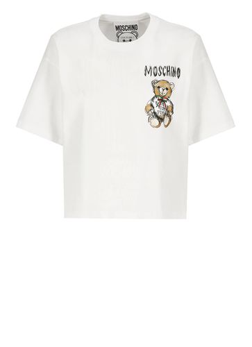 Moschino T-shirt With Logo - Moschino - Modalova