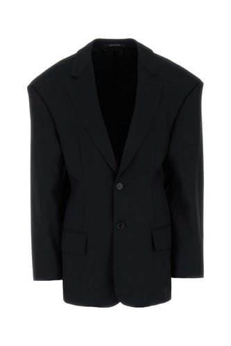 Twill Oversize Hourglass Blazer - Balenciaga - Modalova